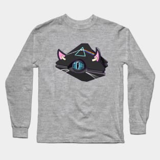 Dark Side Cat Shell Long Sleeve T-Shirt